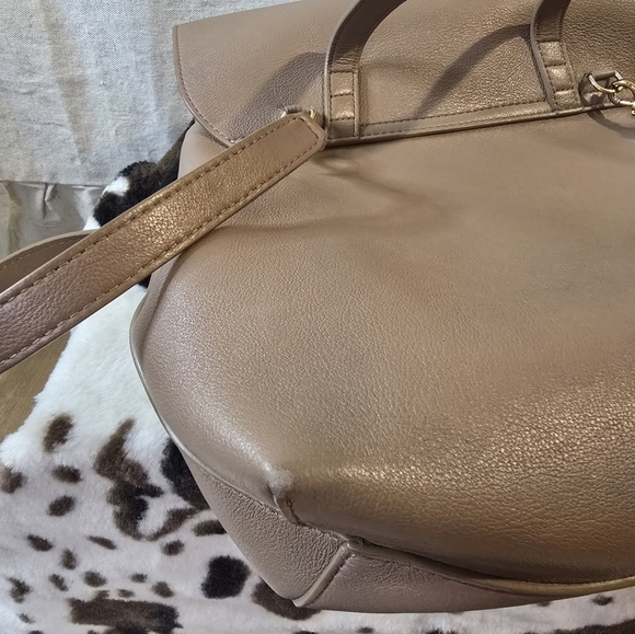 Mansur Gavriel Taupe Leather Backpack main image 6